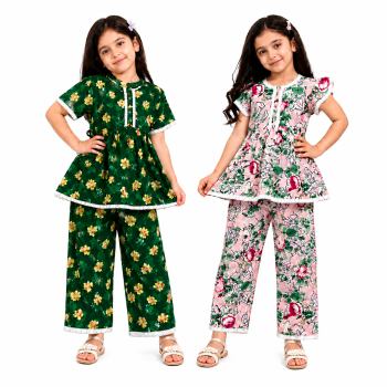 Premium Girls Co ord set 2 pcs combo