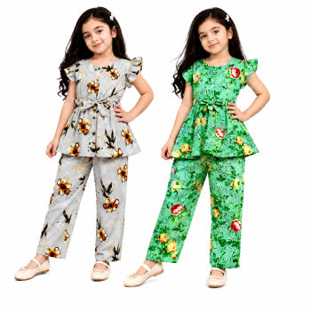 Premium Girls Co ord set 2 pcs combo