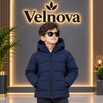 Premium Kids Winter Padded Jacket  Navy colour