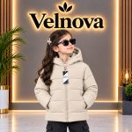 Premium Kids Winter Padded Jacket beige