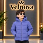 Premium Kids Winter Padded Jacket purple colour